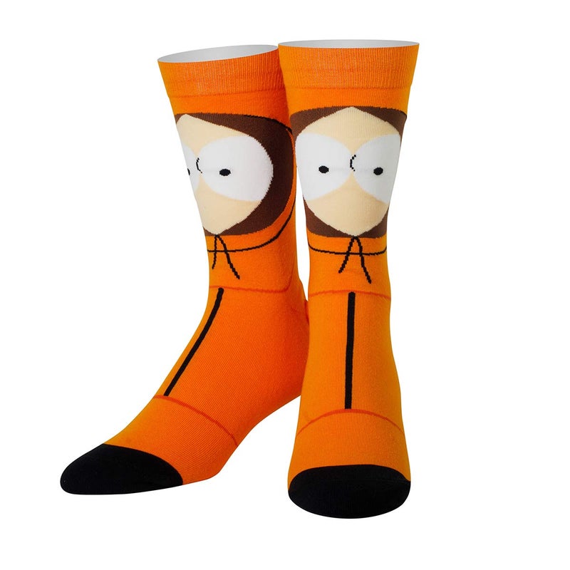 Odd Sox جوارب أود سوكس - جوارب كيني من ساوث بارك - جوارب كرتونية مرخصة رسمياً للرجال والنساء - حجم كبير مريح من مزيج القطن - هدية مضحكة لمحبي الرسوم المتحركة البالغين - Image 1